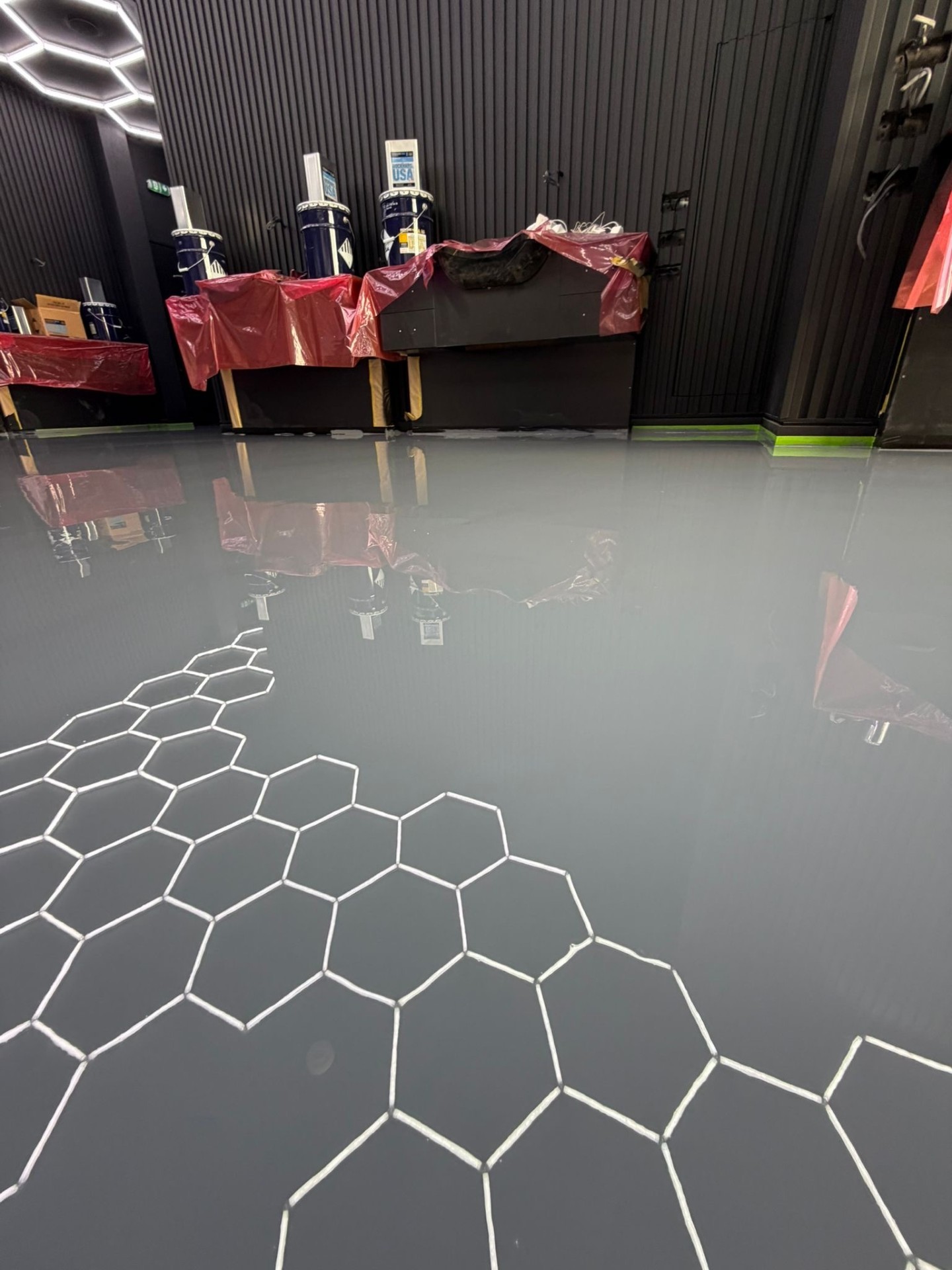 Epoxy flakevloeren